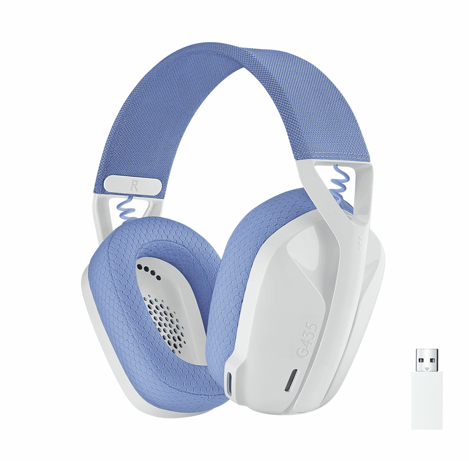 Logitech Headset G435 Lightspeed / 981-001074 Weiß