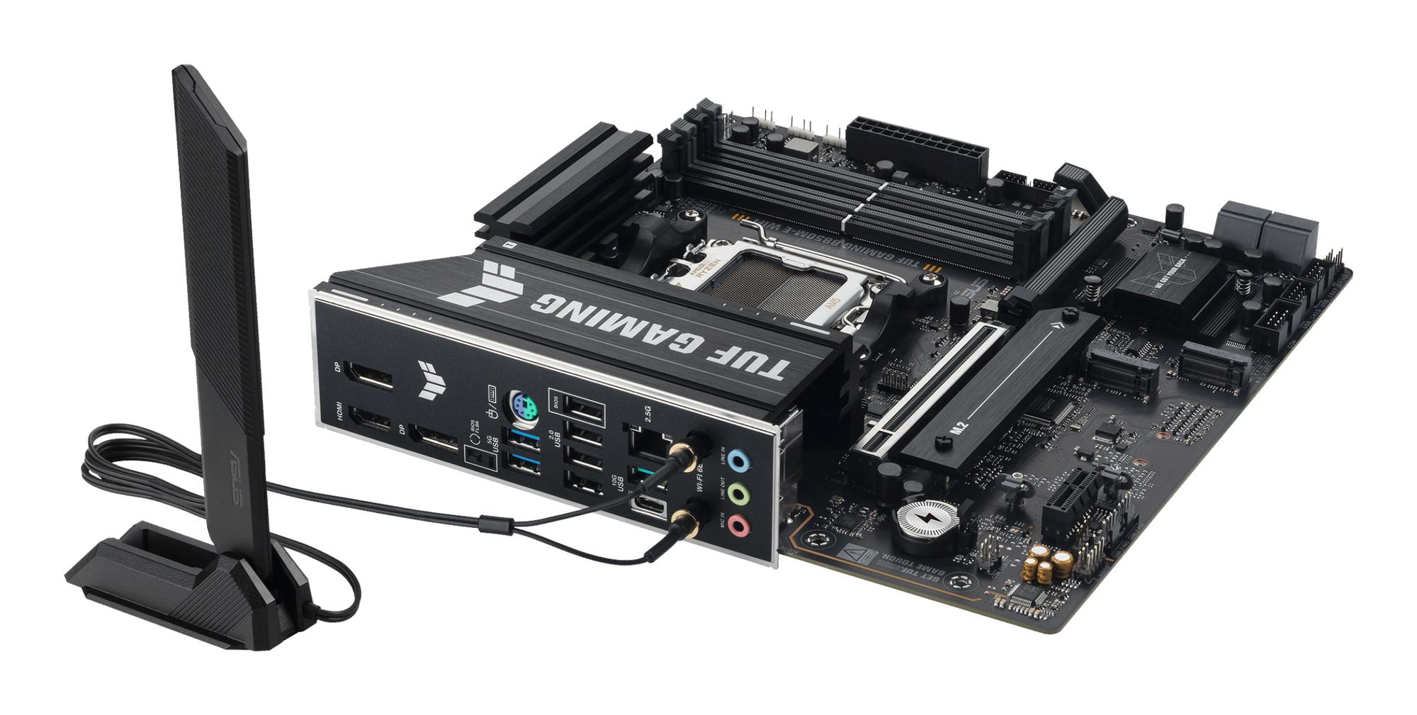 ASUS Mainboard TUF GAMING B850M-E WIFI / 90MB1LS0-M0EAY0 Grey