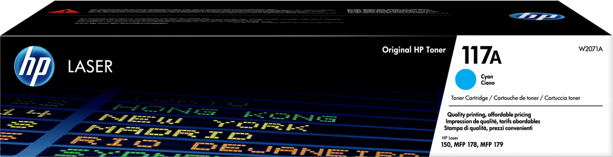 HP Toner 117A / W2071A Cyan