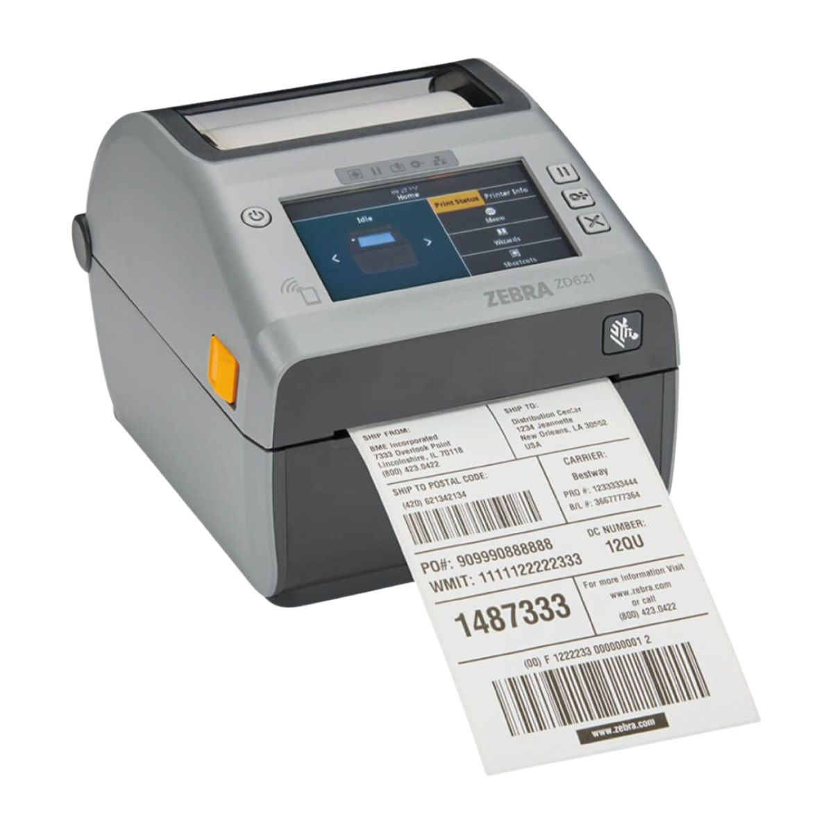 Zebra Stampante per etichette ZD621T / ZD6A043-30EF00EZ Nero