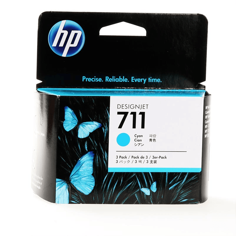 HP Encre 711 / CZ134A Cyan