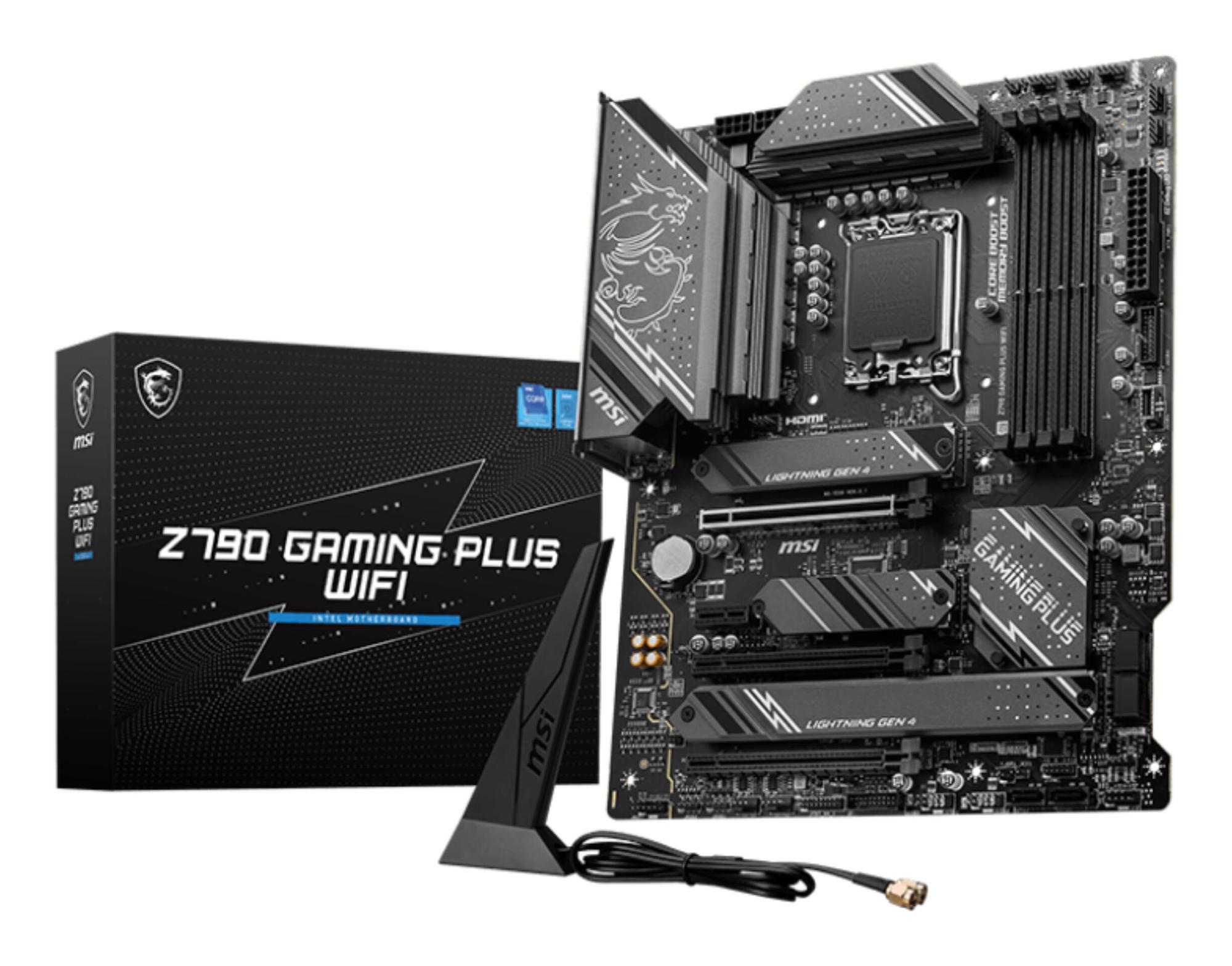 MSI Placa base Z790 Gaming Plus WIFI / 7E06-026R Negro