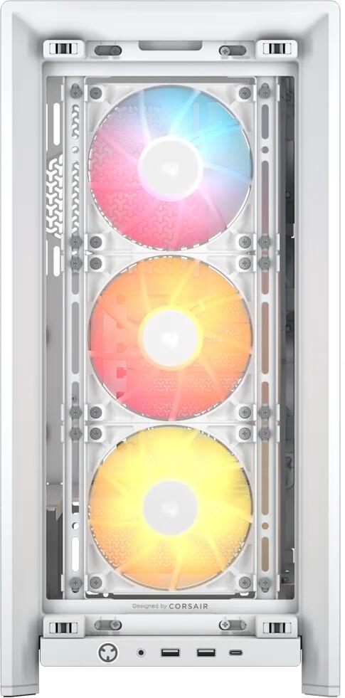 Corsair Boîtier PC FRAME 4000D RS ARGB / CC-9011297-WW Blanc