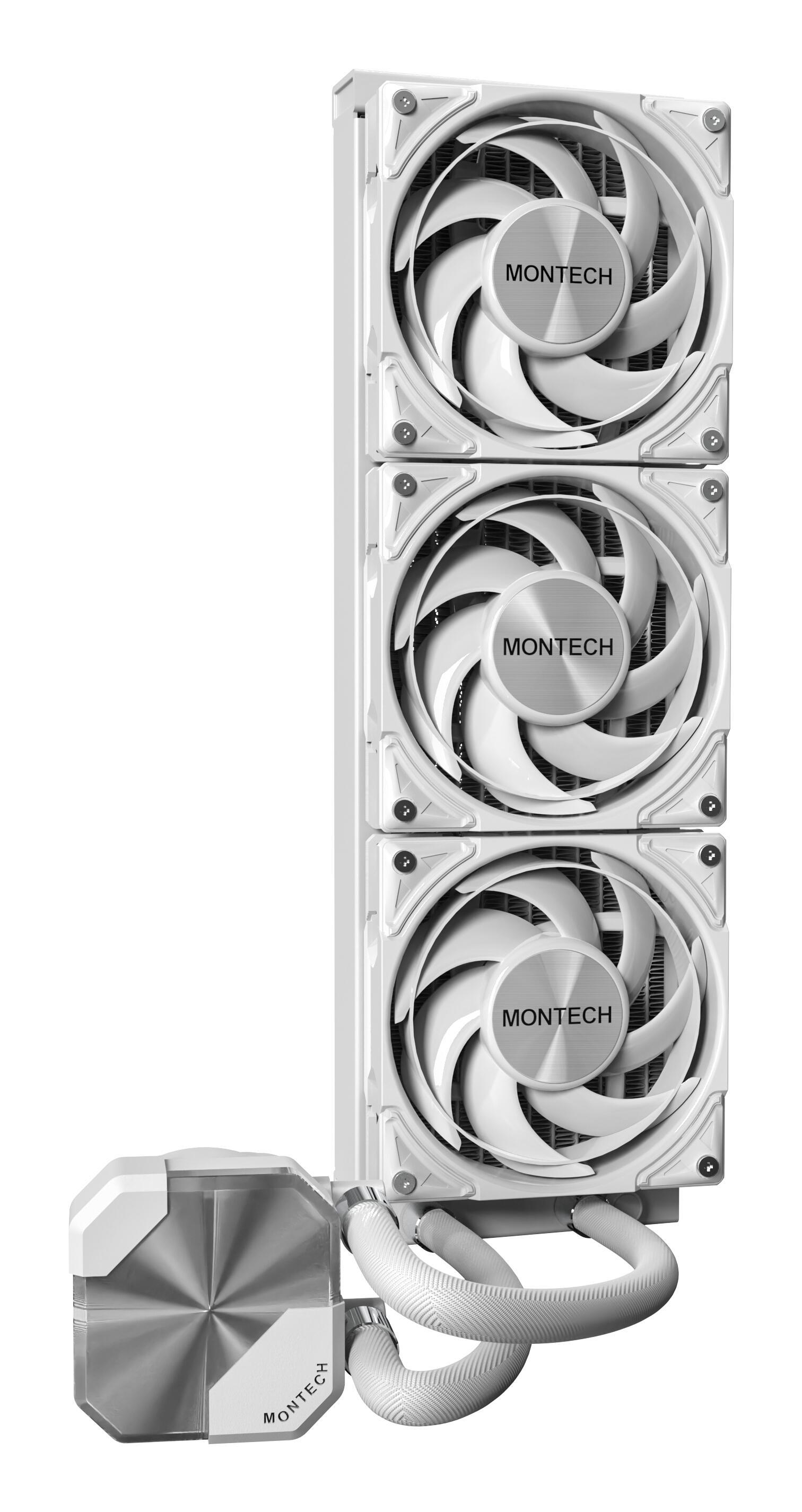 Montech Raffreddamento ad acqua HyperFlow Silent 360 / HYPERFLOW SILENT 360 (W) Bianco XL