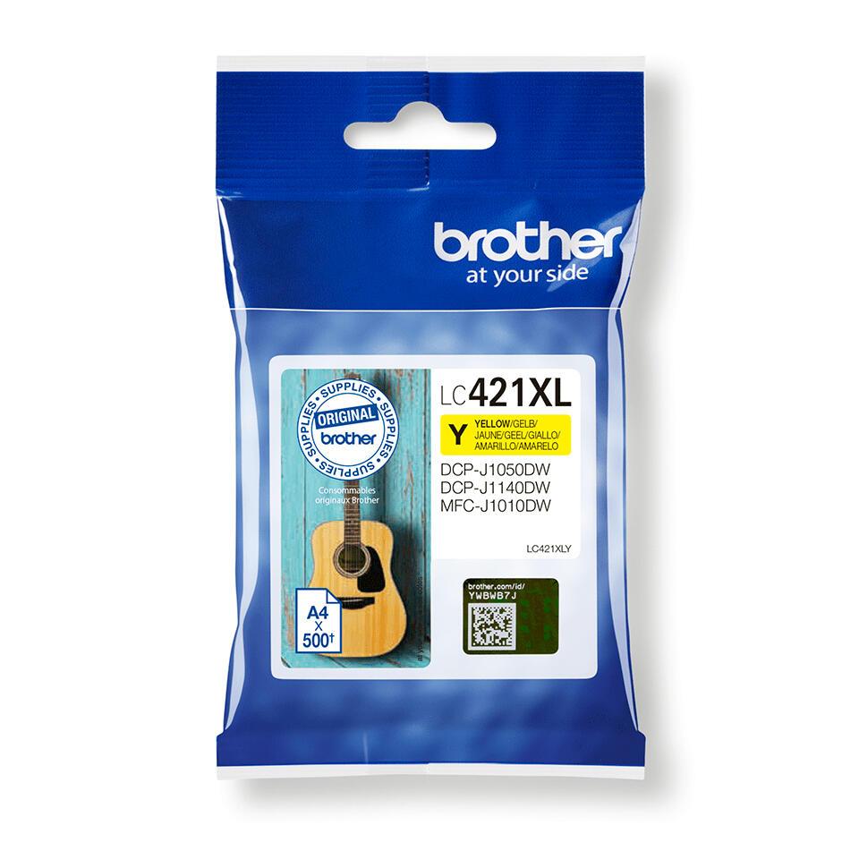 Brother Inchiostro LC-421XLY / LC421XLY Giallo XL