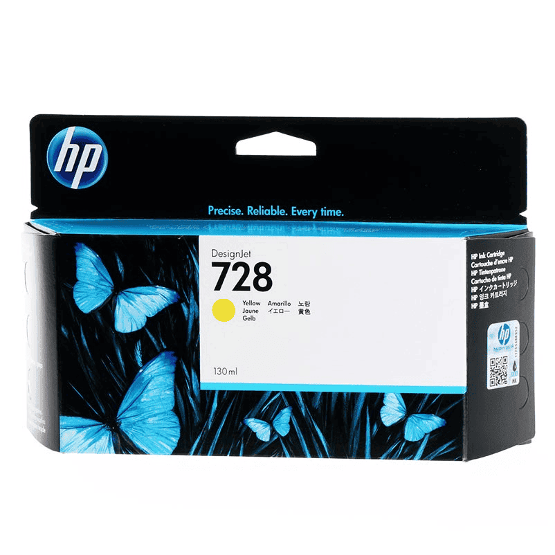 HP Ink 728 / F9J65A Yellow