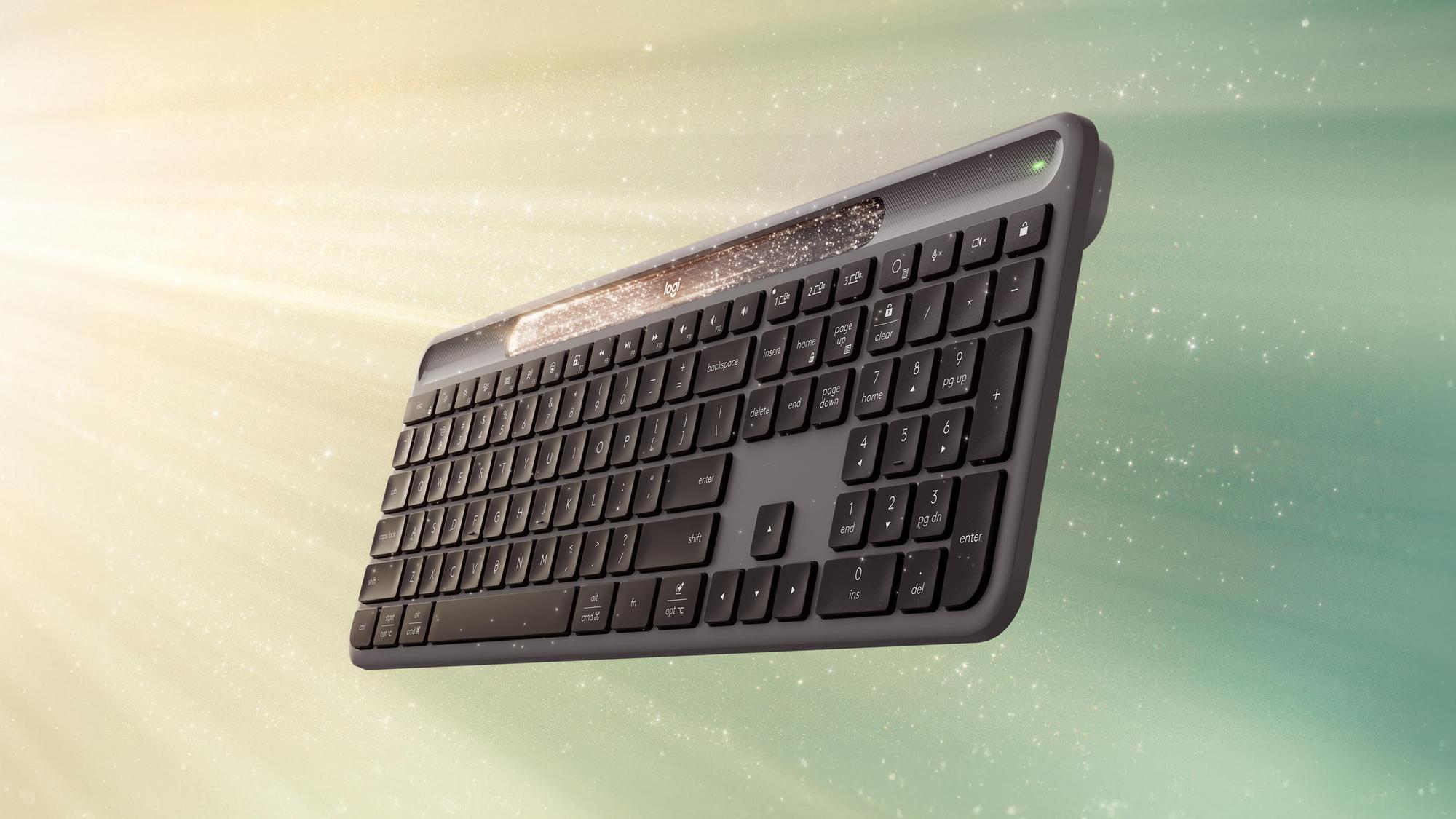 Logitech Tastiera Signature Slim Solar+ K980 US / 920-013764 Grafite