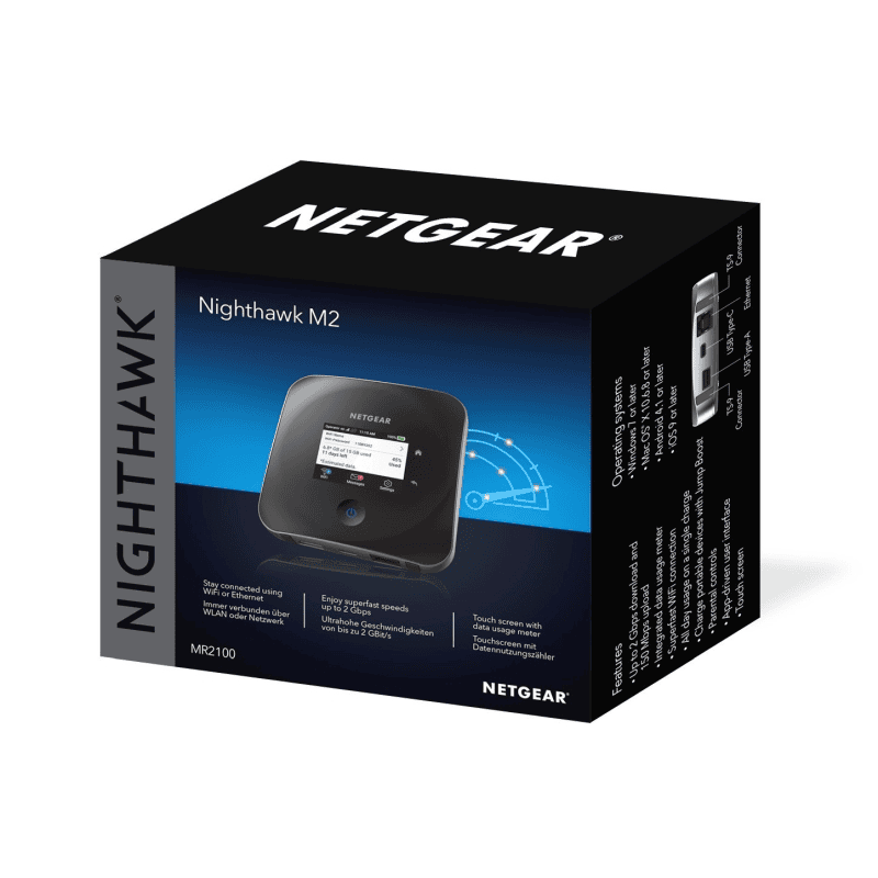 Netgear Router MR2100 / MR2100-100EUS Black