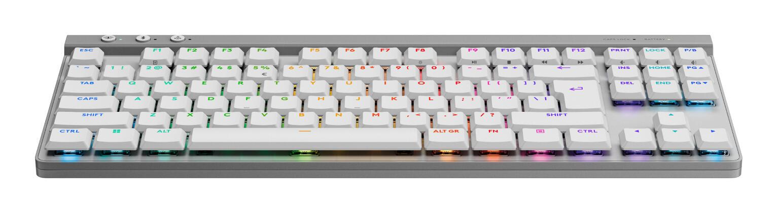 Logitech Tastatur G515 Lightspeed TKL GL Tactile / 920-012539 Weiß Standard