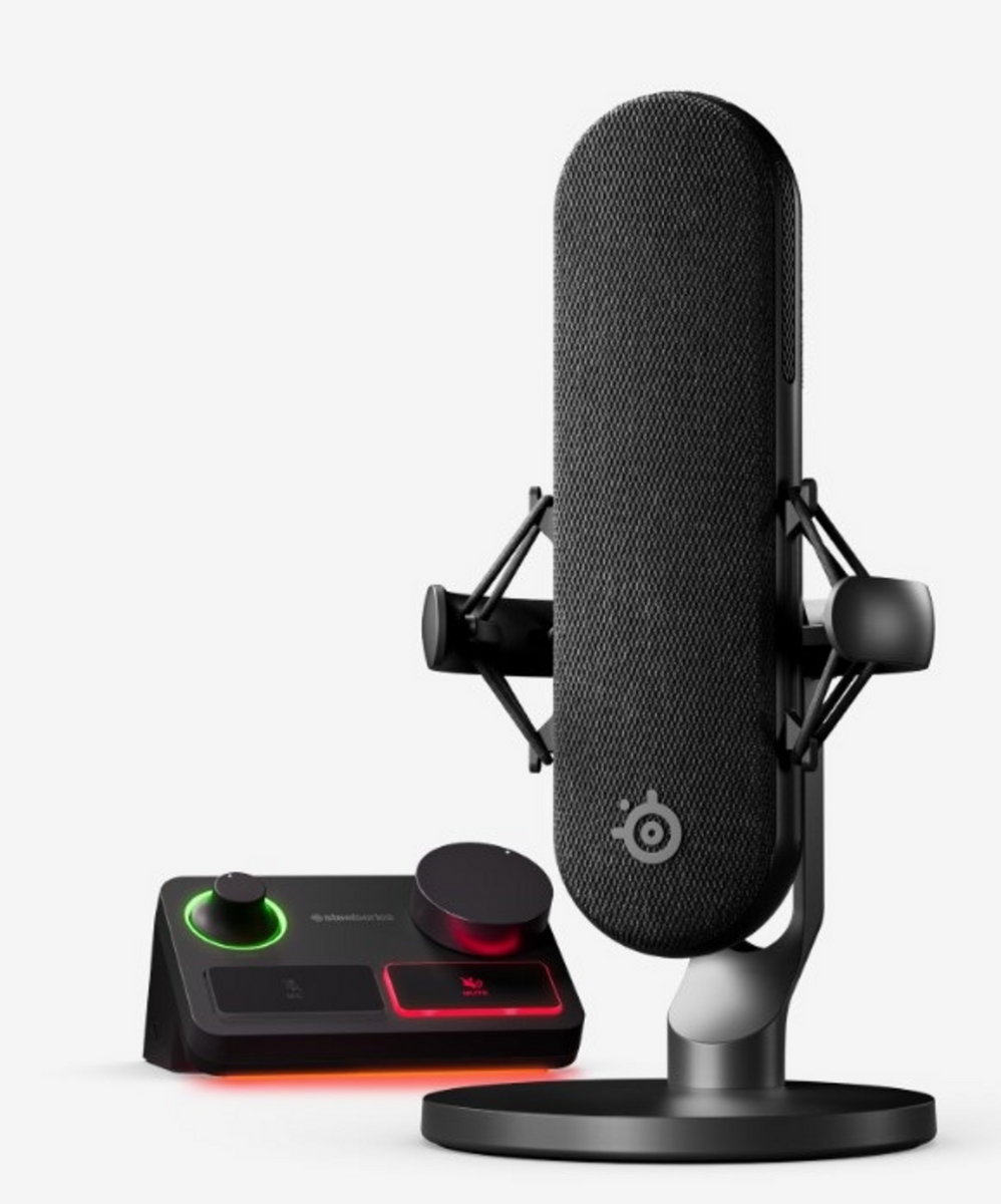 SteelSeries Micrófono Alias Pro / 61597 Negro