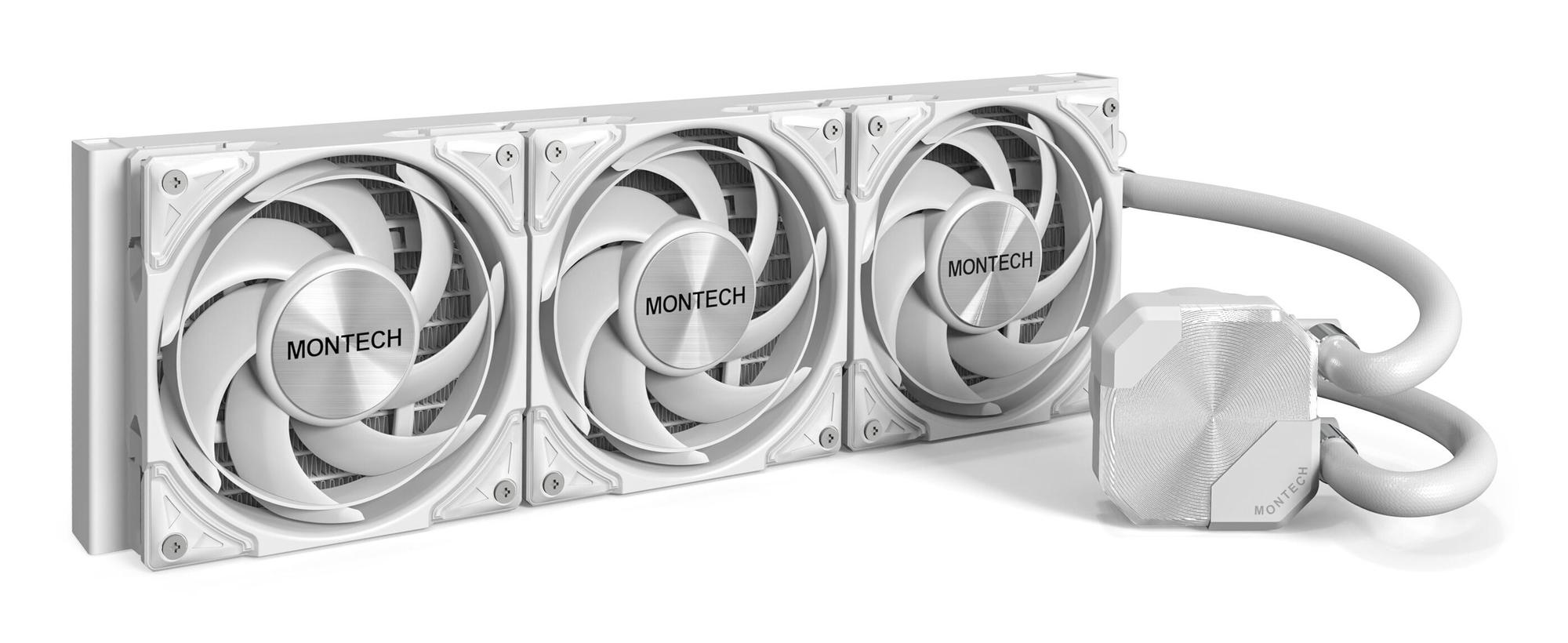 Montech Water cooling HyperFlow Silent 360 / HYPERFLOW SILENT 360 (W) White XL