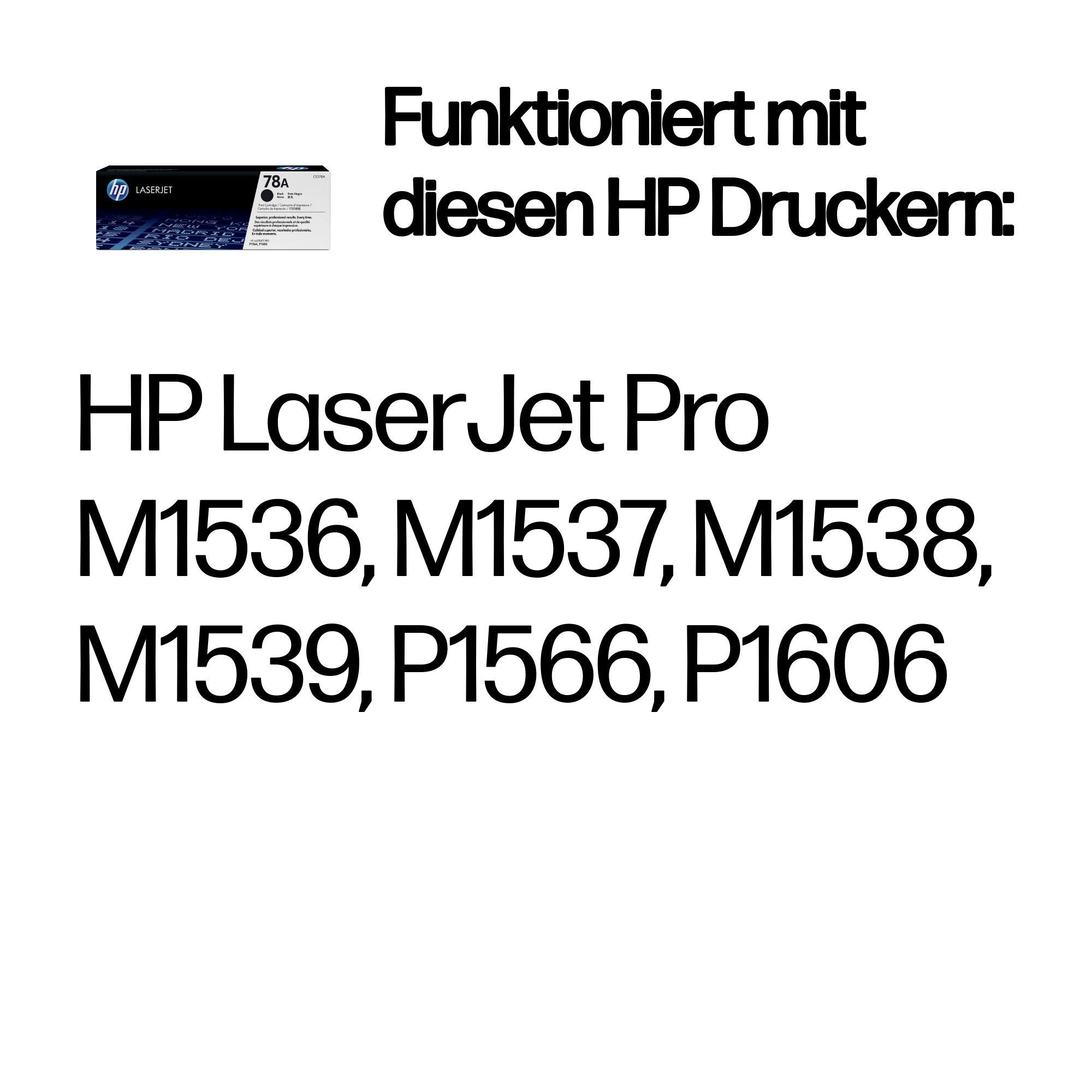 HP Toner 78A / CE278A Noir Standard