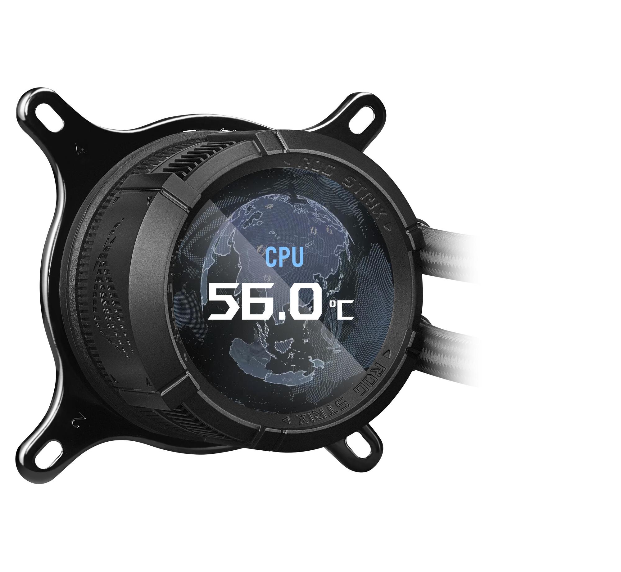 ASUS Raffreddamento ad acqua ROG Strix LC III 360 ARGB LCD / 90RC00W1-M0UAY0 Nero XL