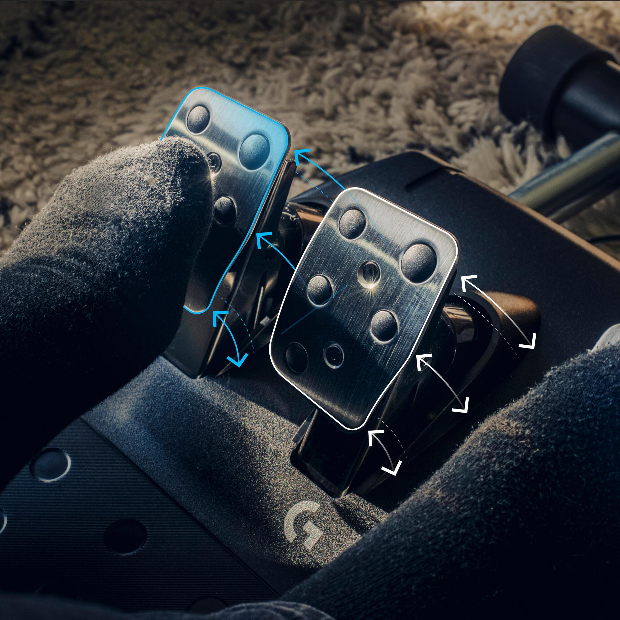 Logitech Controller G923 Wheel und Pedals XBox/PC / 941-000158 Schwarz