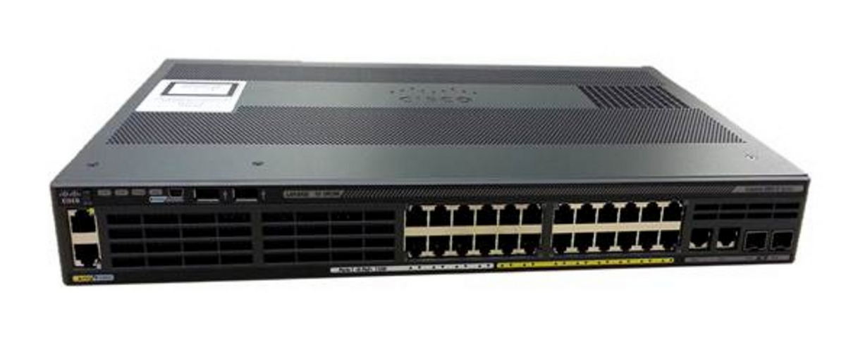 Cisco Switch 296024L / WS-C2960X-24TS-LL Schwarz