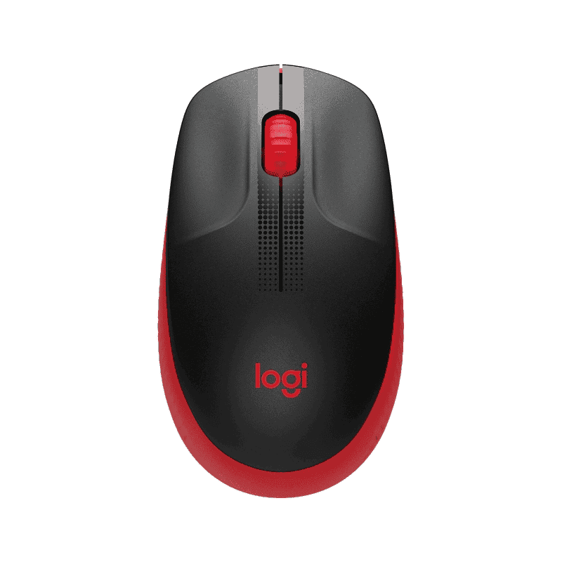 Logitech Mouse ZM190R / 910-005908 Red
