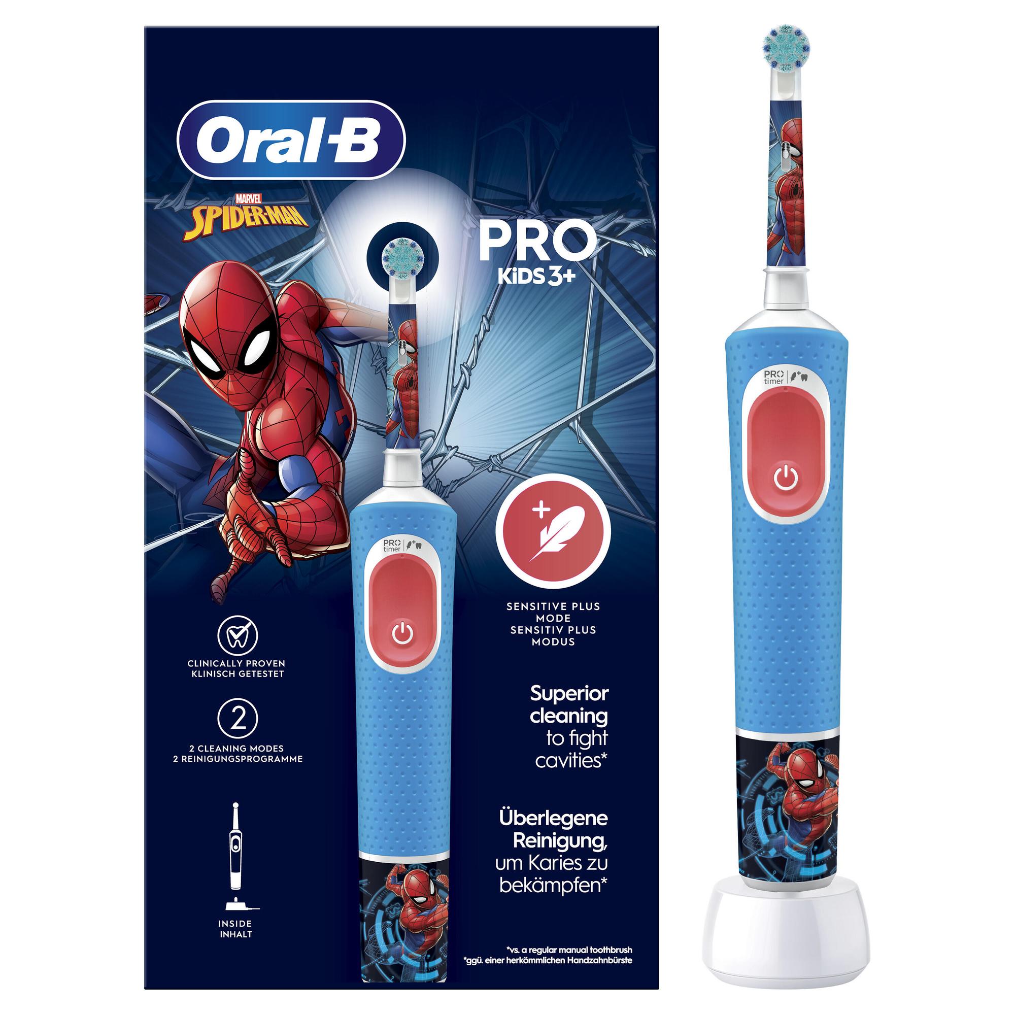 Oral-B Zahnbürste Kids Spiderman Vitality Pro 103 KiS / 772768 Mehrfarbig