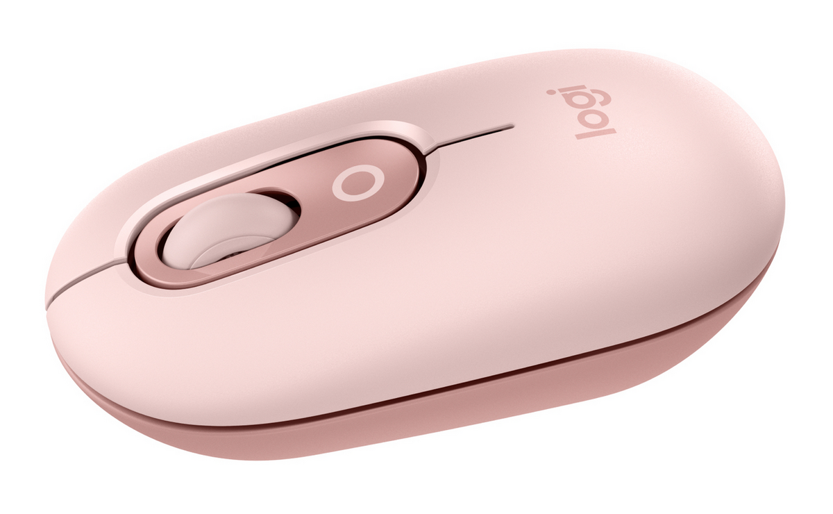 Logitech Maus Pop Emoji / 910-007413 Rosa