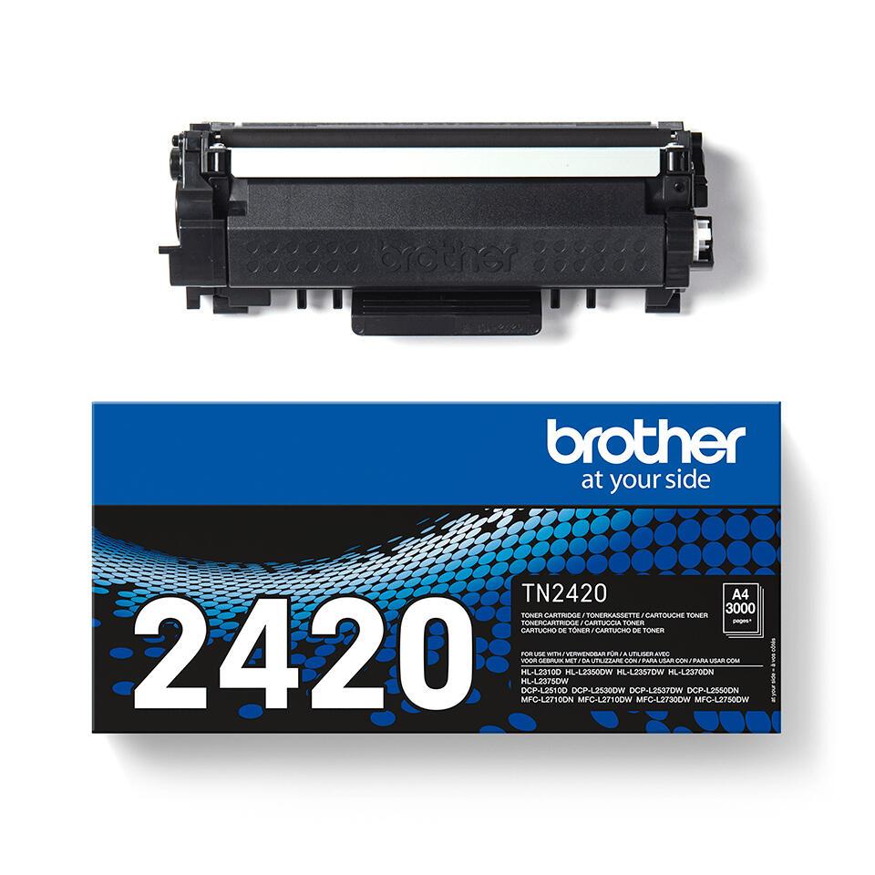 Brother Toner TN-2420 / TN2420 Noir XL
