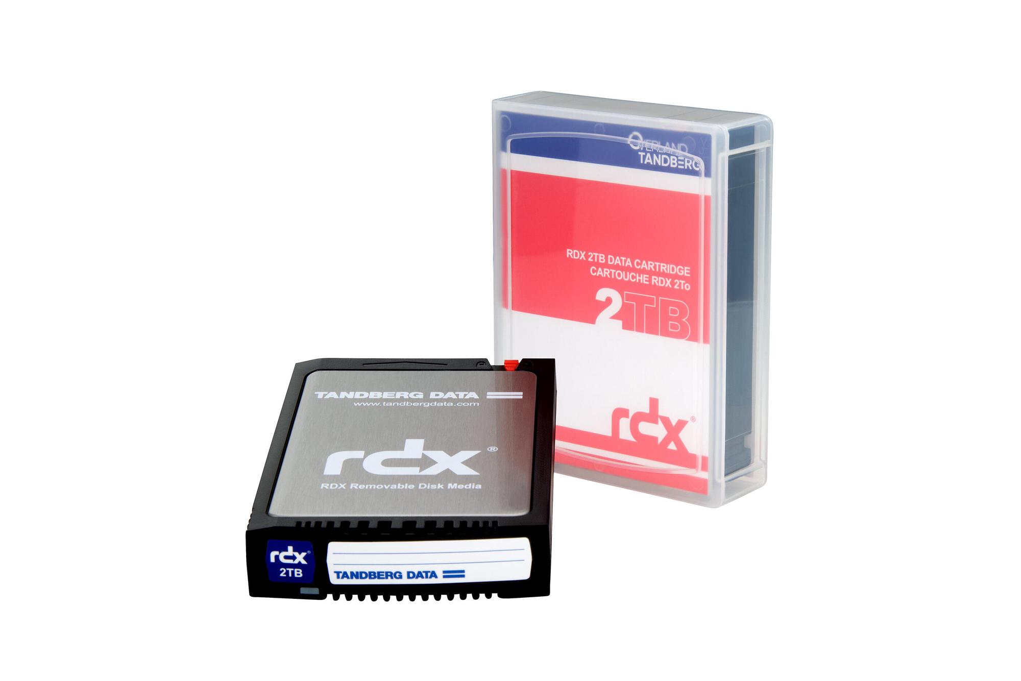 Tandberg Data RDX cassette OT HDD 2TB / 8731-RDX Black