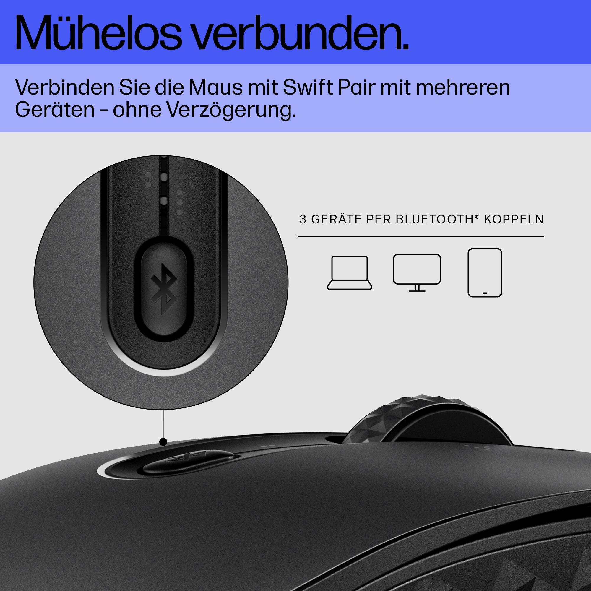 HP Mouse 695 / 8F1Y4AA#ABB Nero