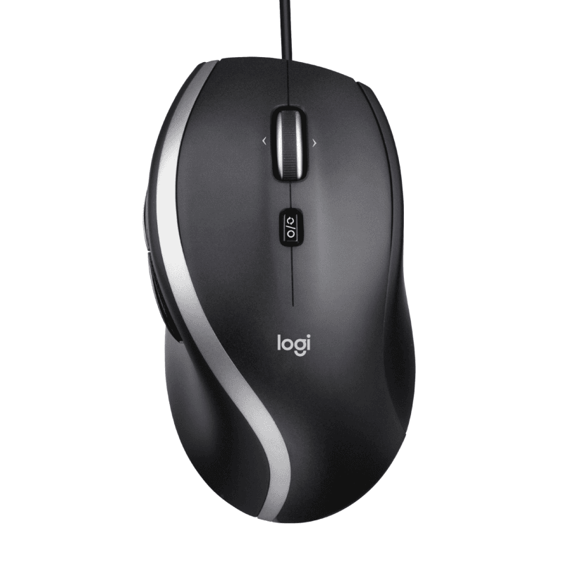 Logitech Mouse ZM500S / 910-005784 Argento/Nero