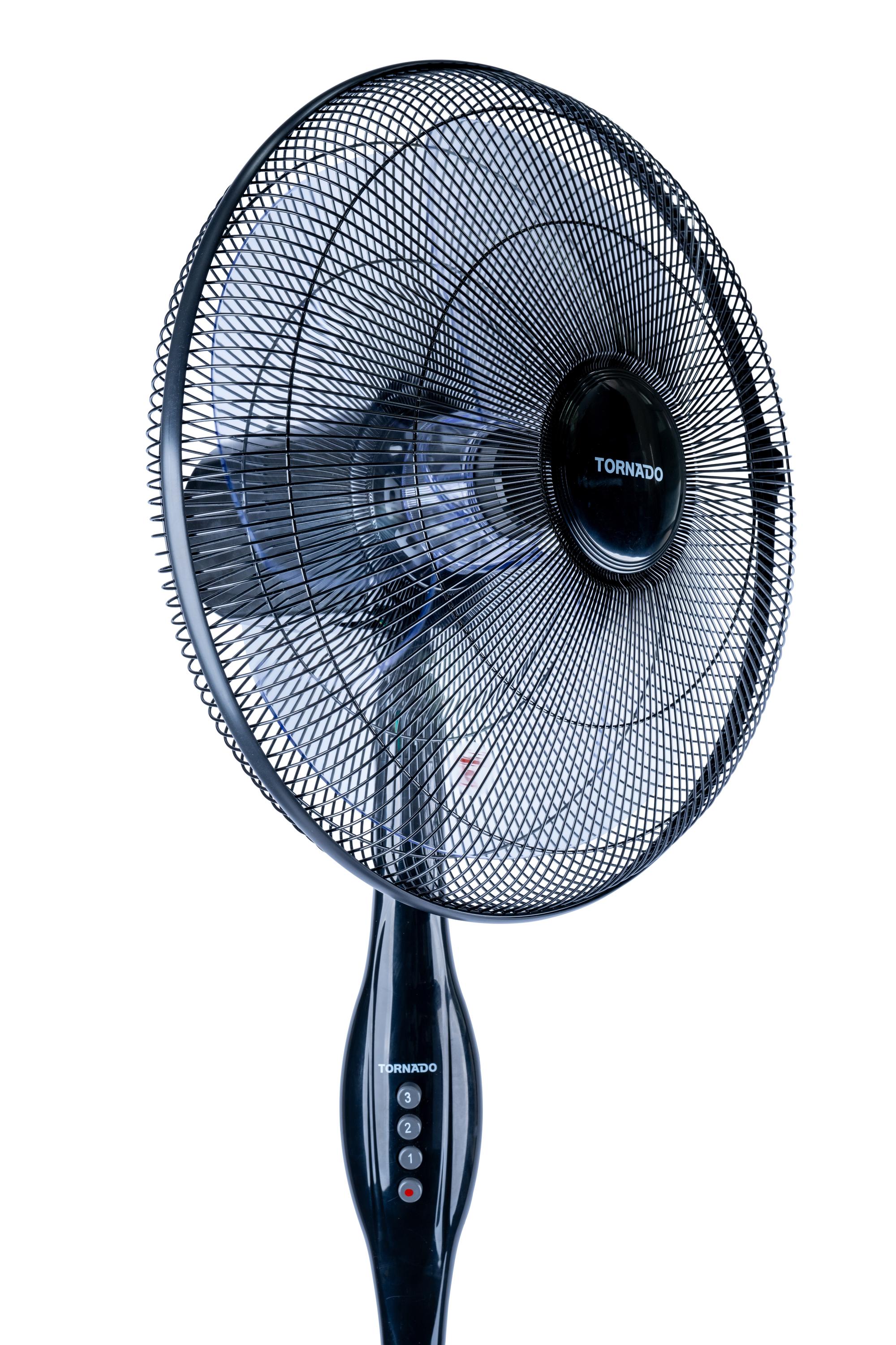 TORNADO Ventilador TSF-16W Negro