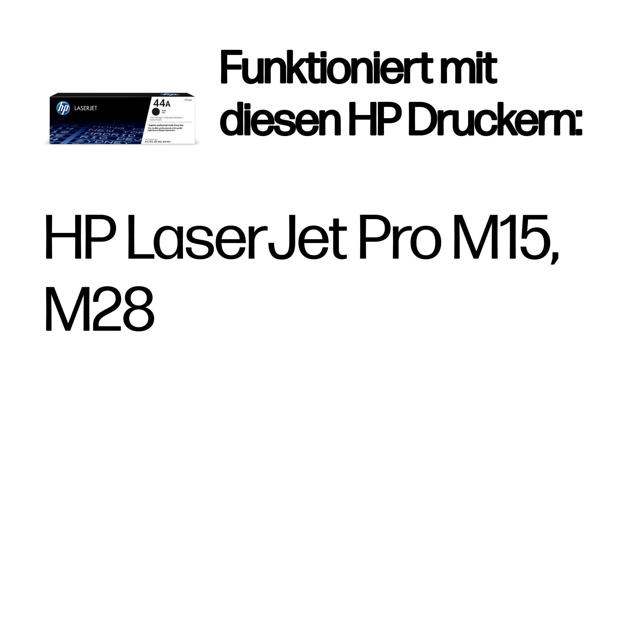 HP Toner 44A / CF244A Nero