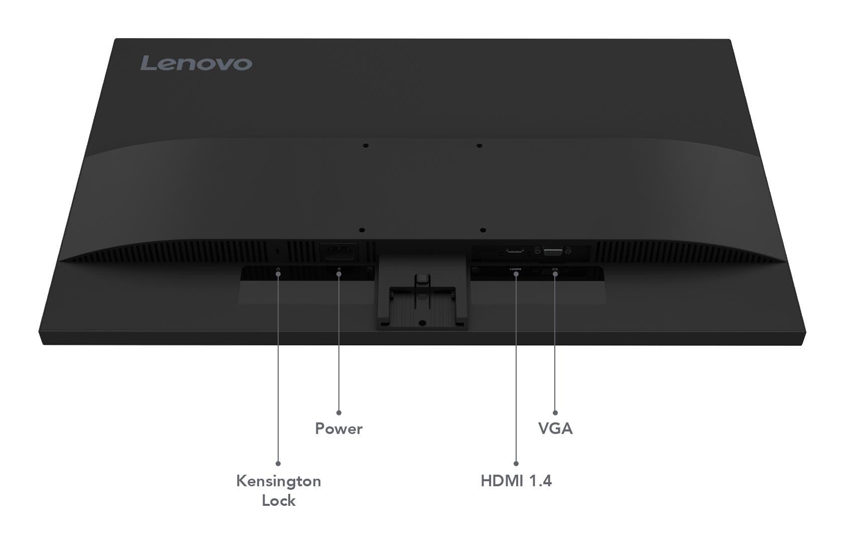 Lenovo Monitor ThinkVision S27-4e / 64BEKAT1EU Schwarz 68,6 cm (27")