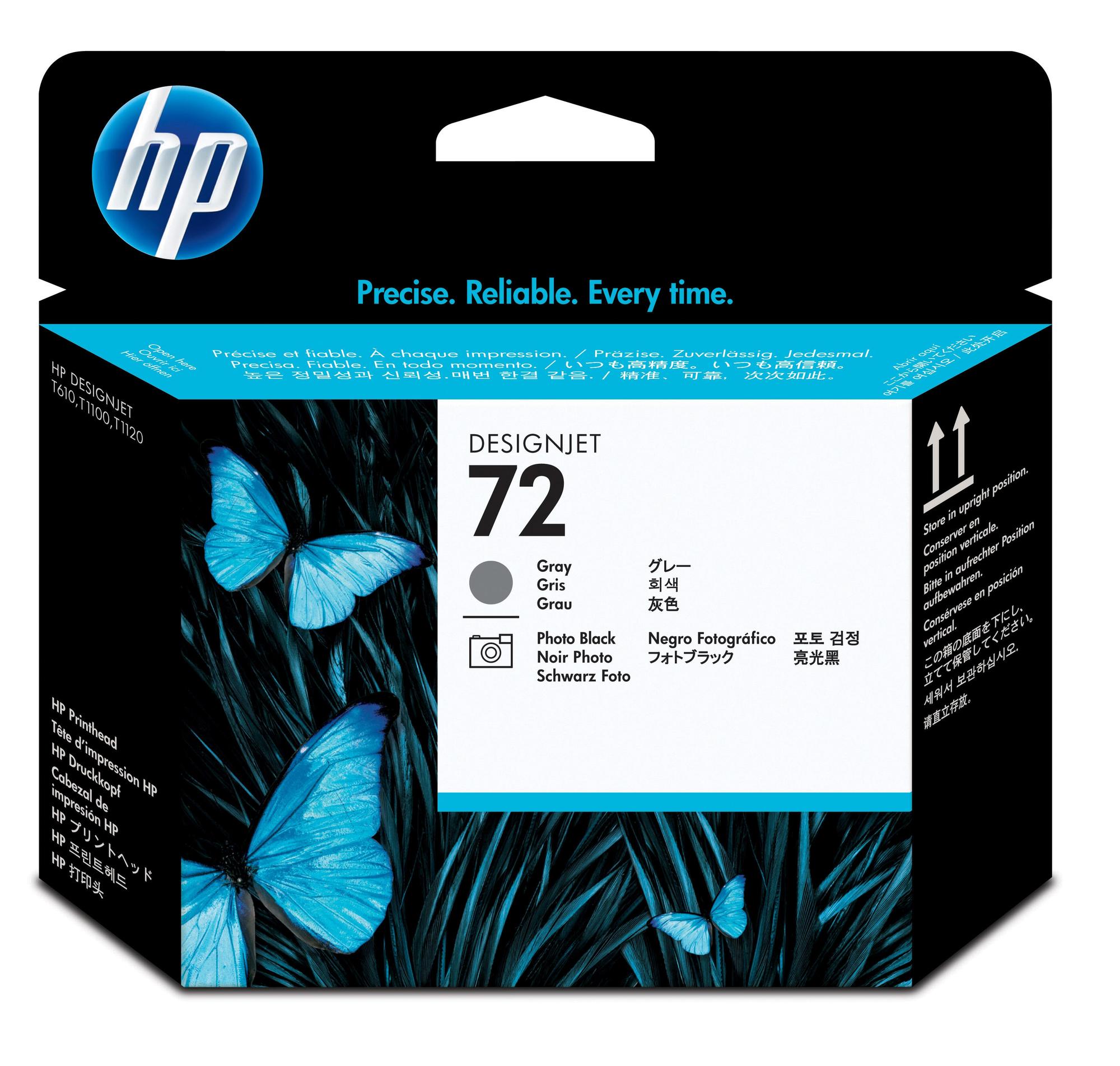 HP Druckkopf 72 / C9380A Foto Schwarz