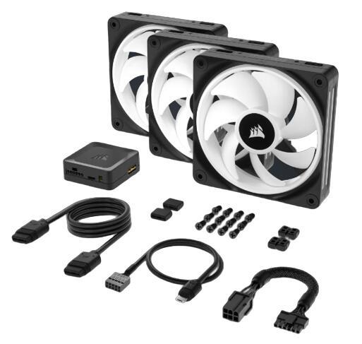 Corsair Fan iCUE LINK QX120 RGB / CO-9051002-WW Black