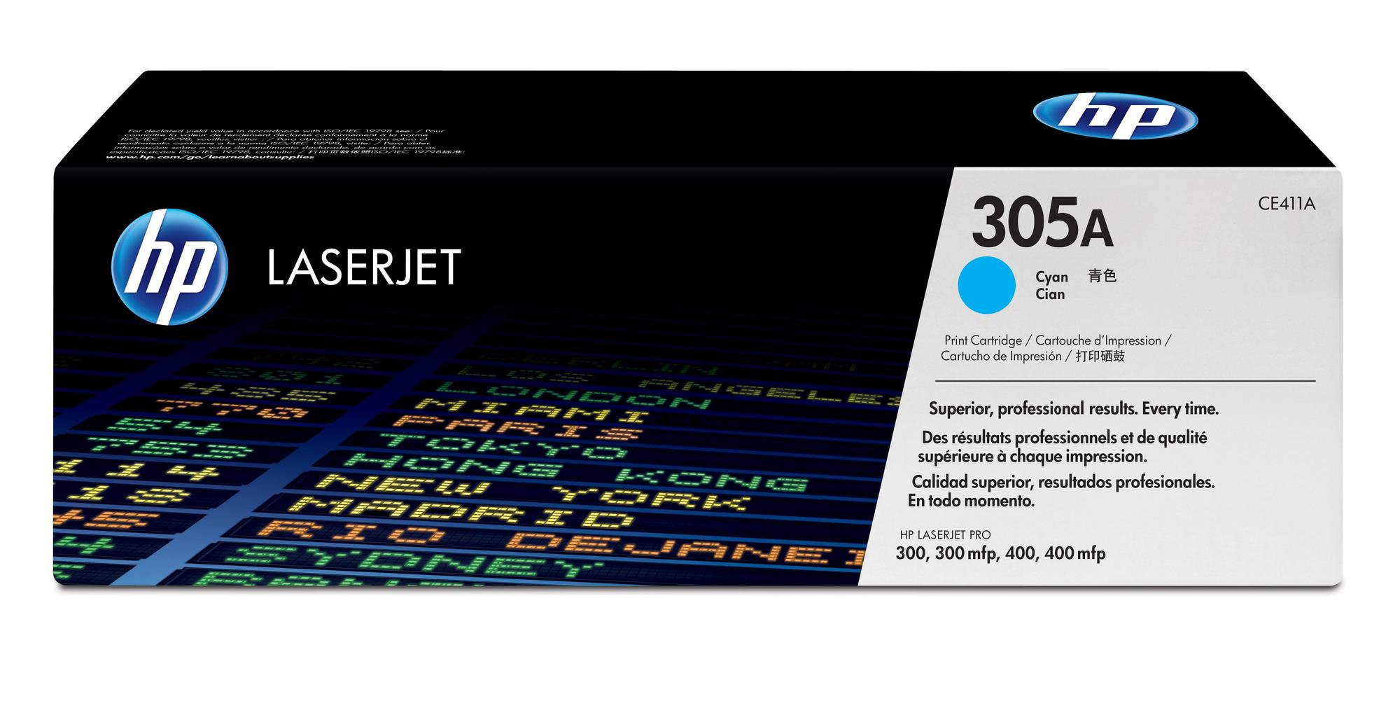 HP Toner 305A / CE411A Ciano Standard