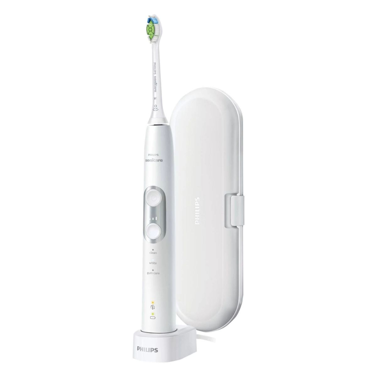 Philips Cepillo de dientes Sonicare ProtectiveClean 6100 / HX6877/28 Blanco