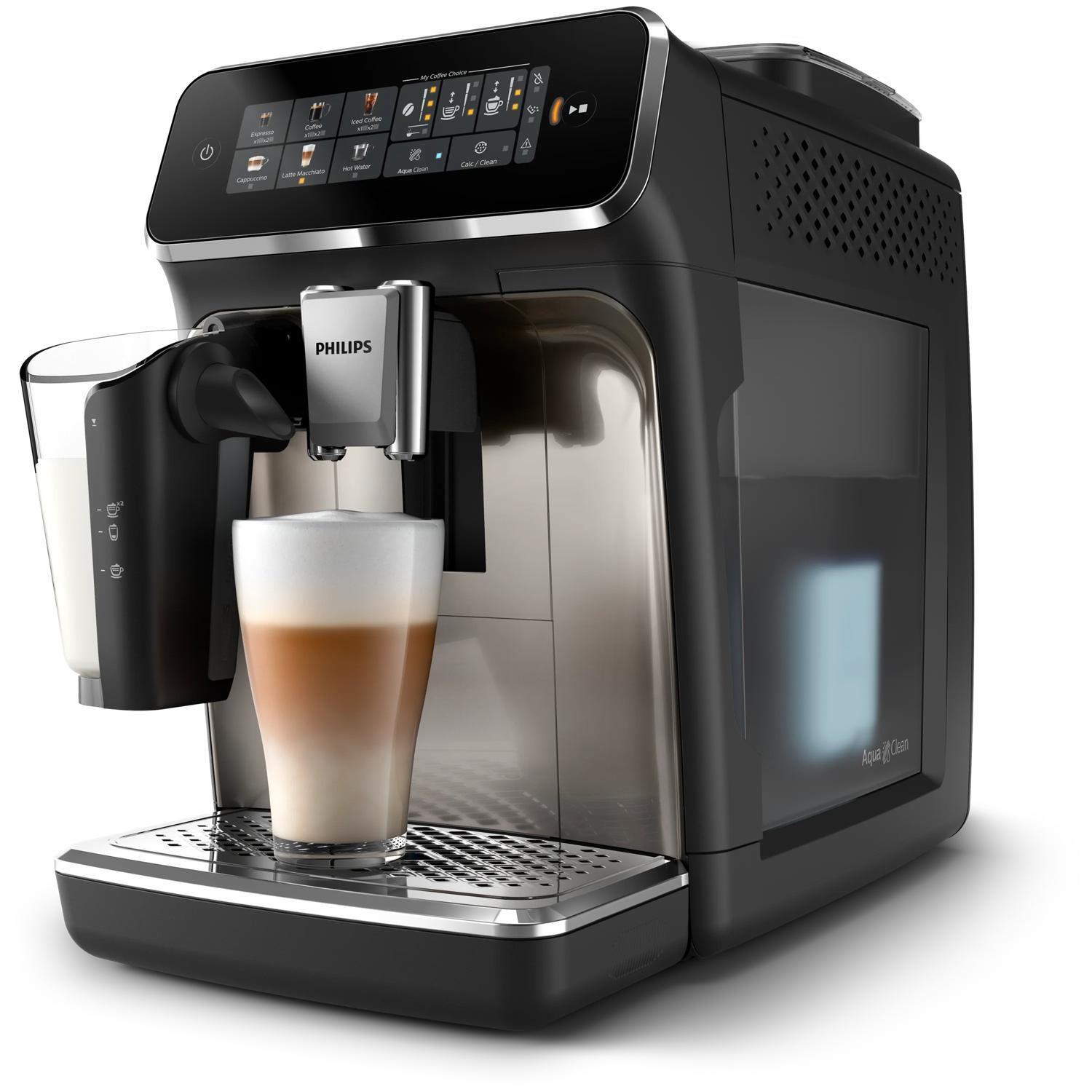 Philips Máquina de café totalmente automática Series 3300 / EP3347/90 Negro, plata