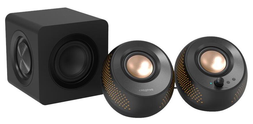Creative Altoparlante Pebble X Plus / 51MF0495AA000 Nero 3-Pack