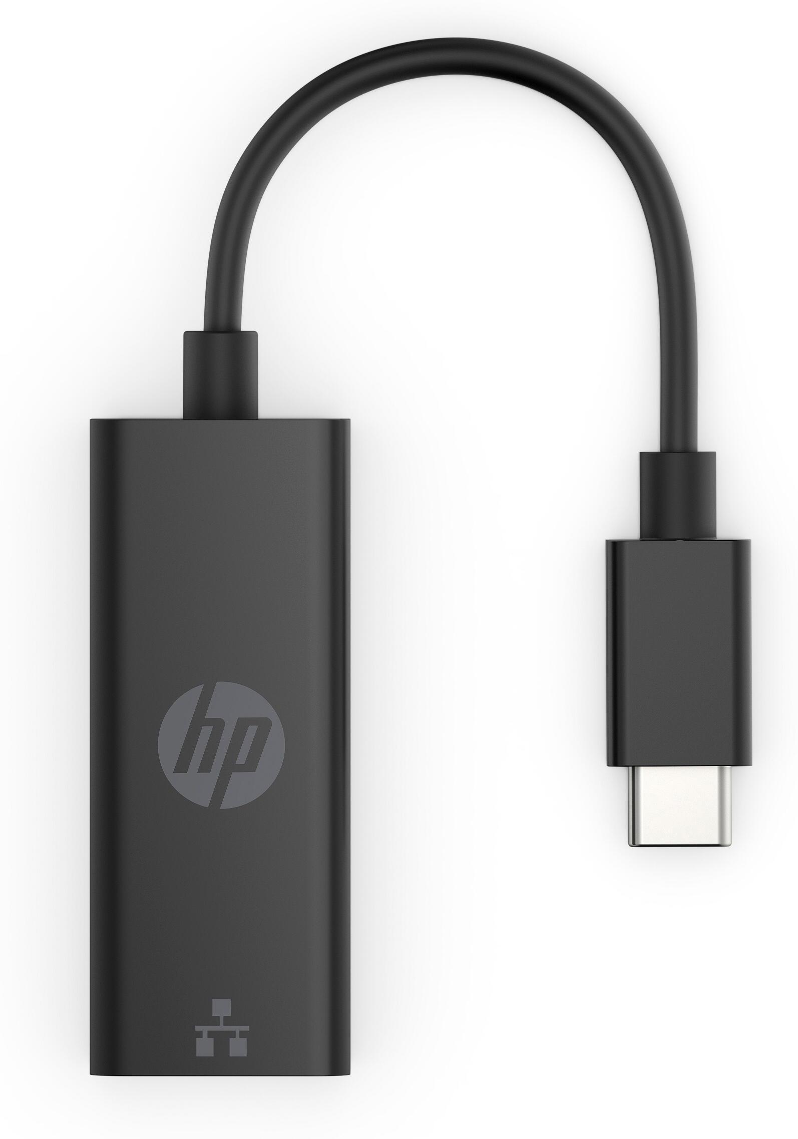 HP Adaptador USB-C zu RJ45 / 4Z534AA#ABB Negro