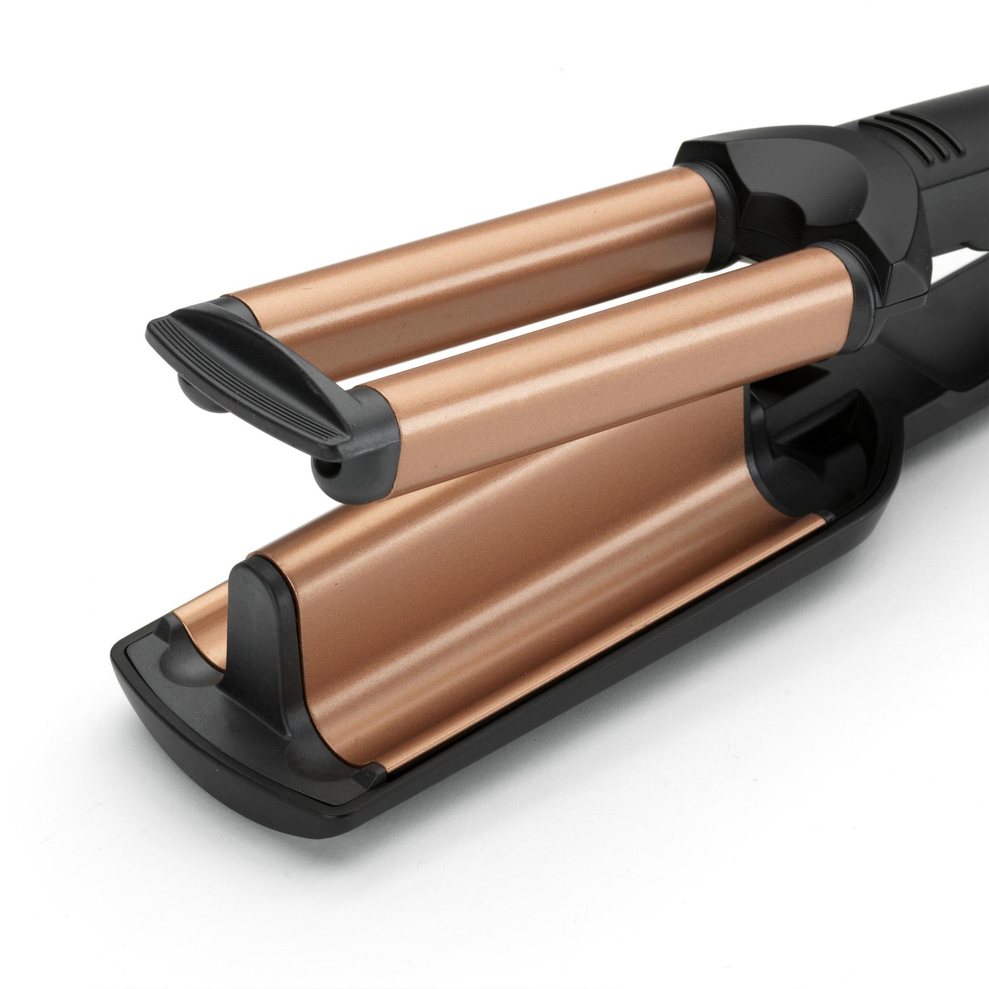 BaByliss Rizador Deep Waves / W2447E Negro, naranja