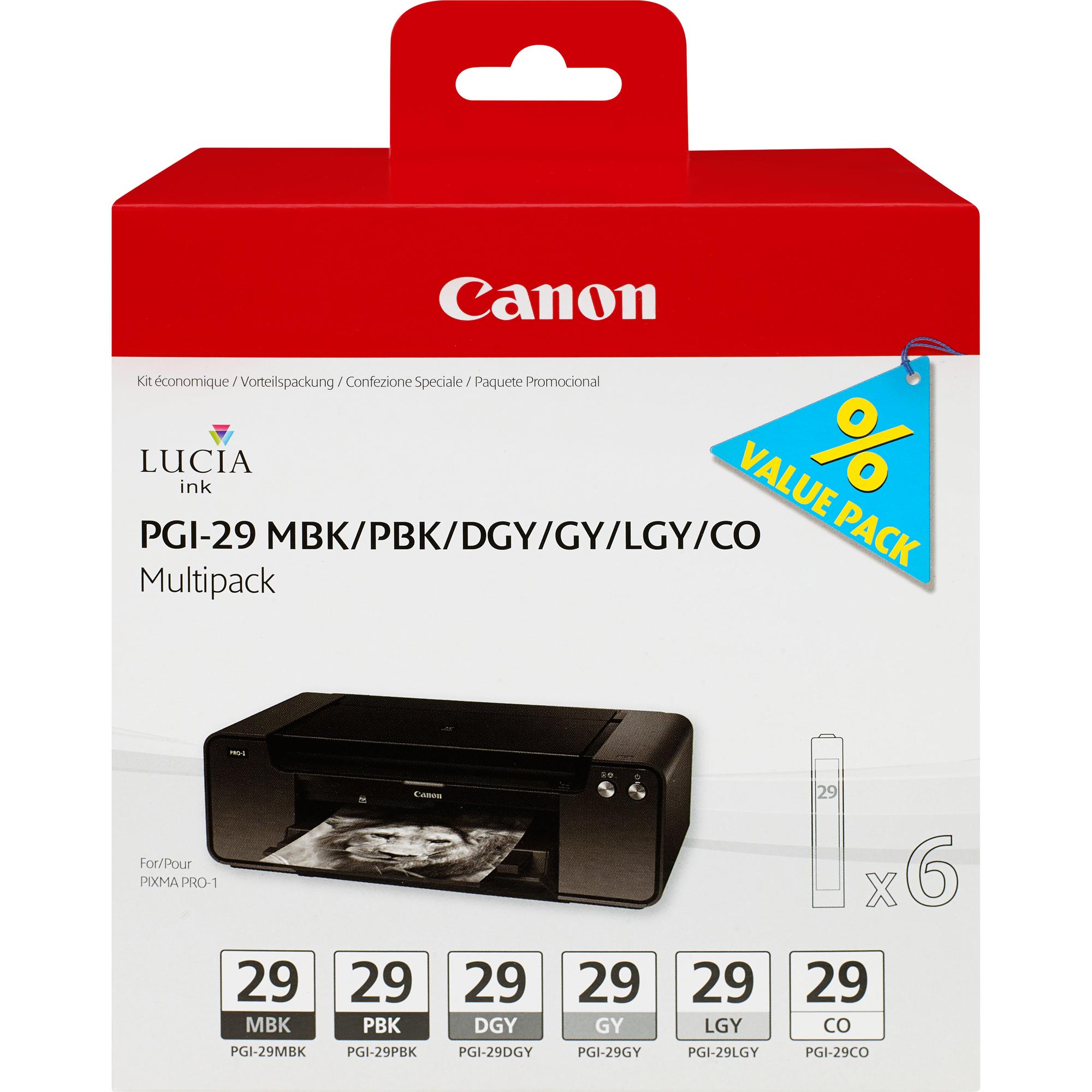 Canon 4868B018 BK,DGY,G,LGY,MBK,PBK