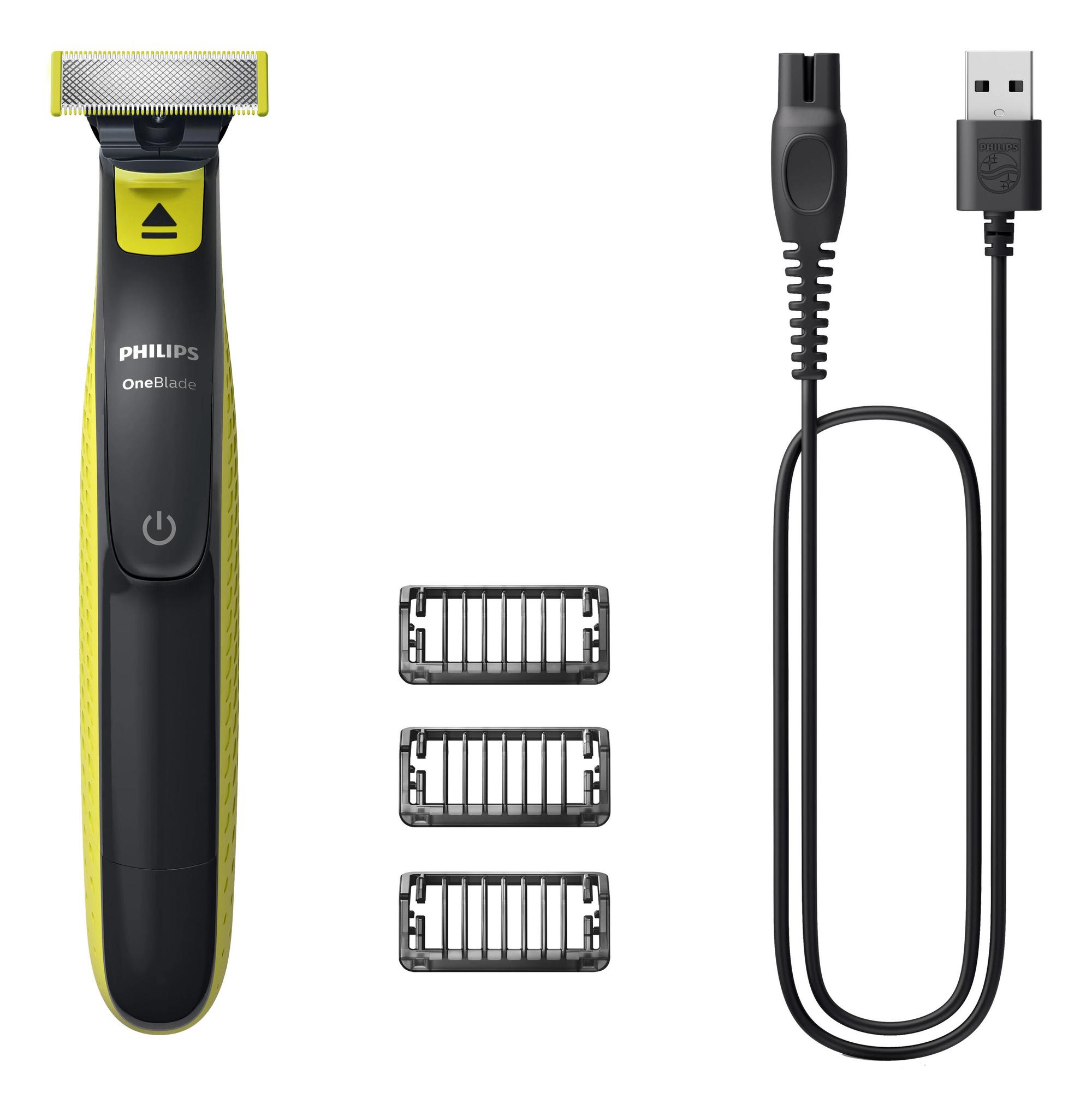 Philips Afeitadora Philips OneBlade / QP2724/10 Gris, lima Standard