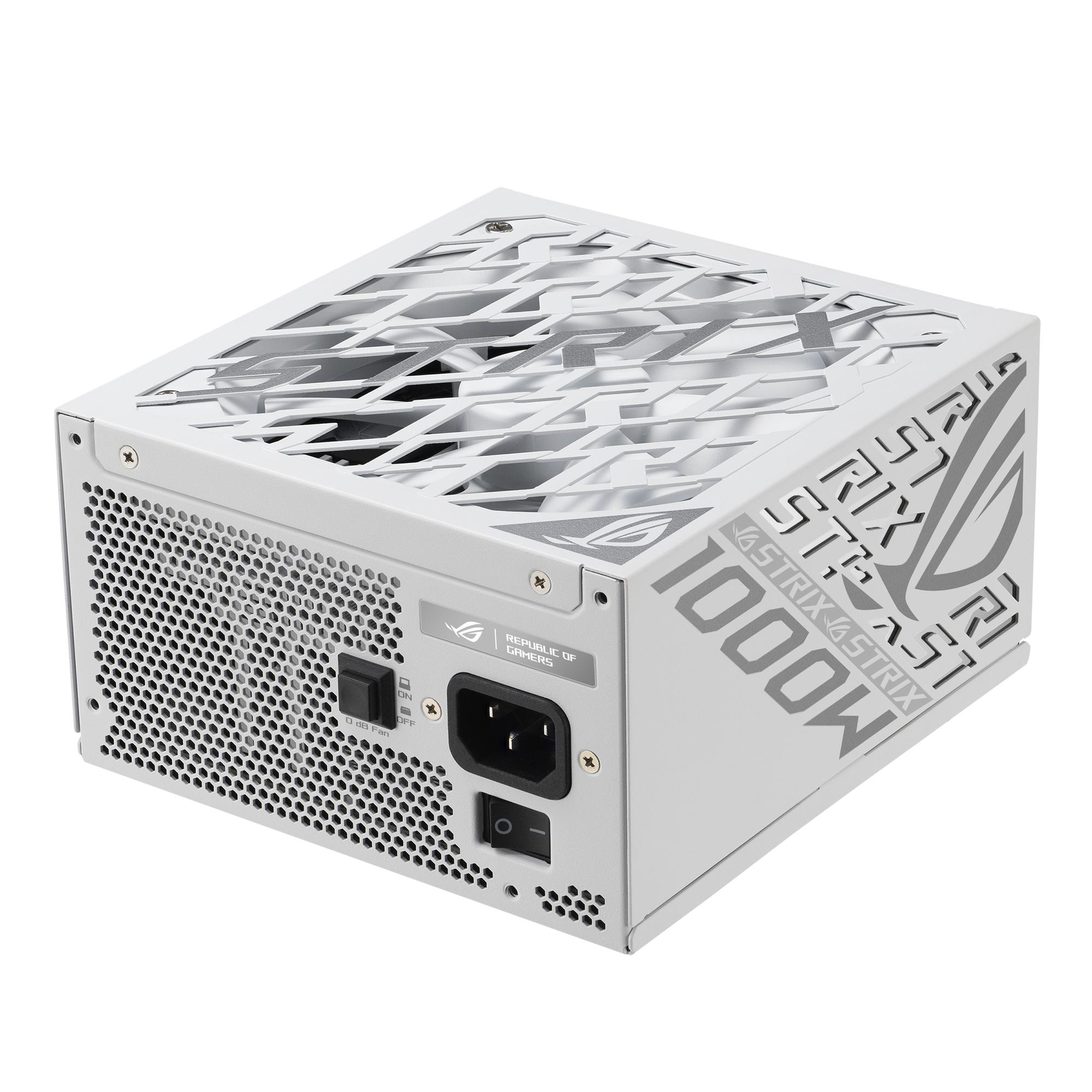 ASUS PC power supply unit ROG Strix 1000W Platinum / 90YE00W4-B0NA00 White