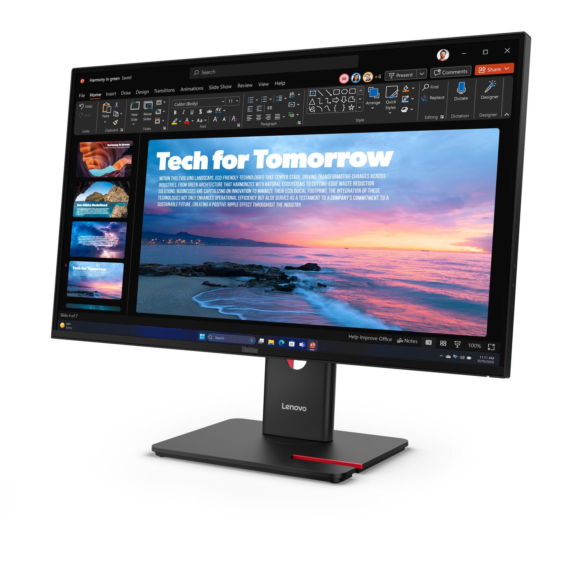 Lenovo Monitor ThinkVision T27qd-40 / 64AAGAT2EU Negro 68,6 cm (27")