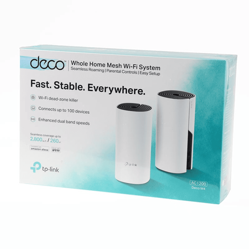 TP-LINK Mesh-WLAN-System Deco M4(2-pack) White