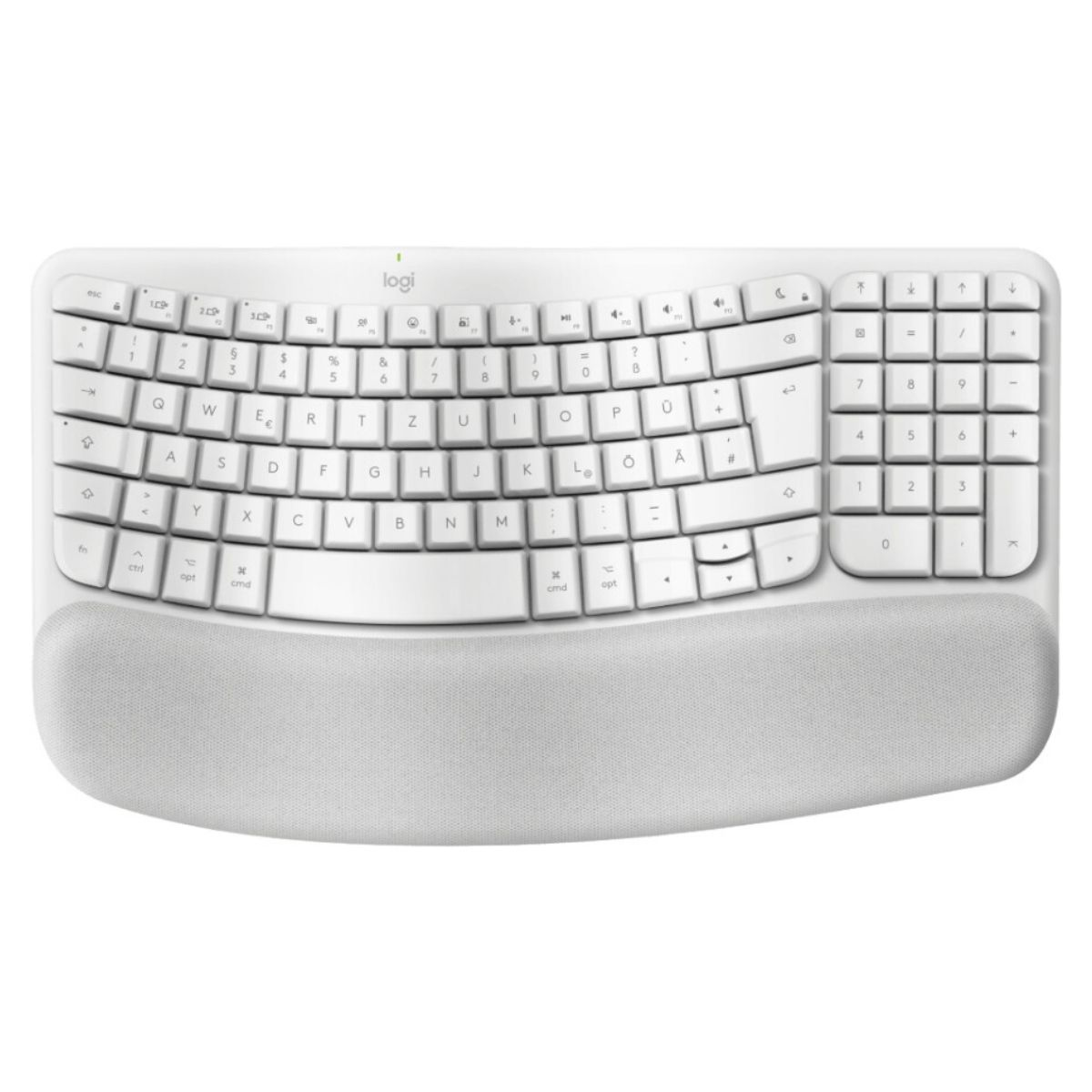 Logitech Tastatur Wave Keys for Mac / 920-012404 Weiß