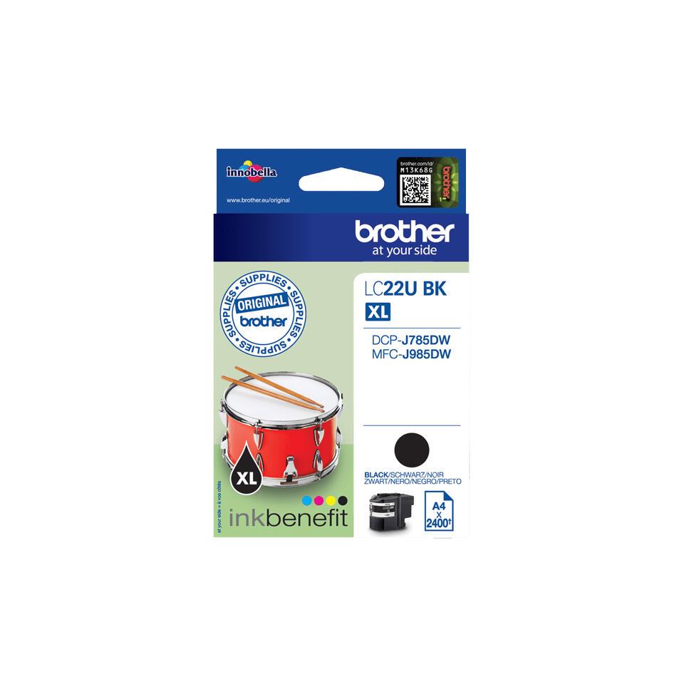 Brother Tinta LC-22UBK / LC22UBK Negro Standard