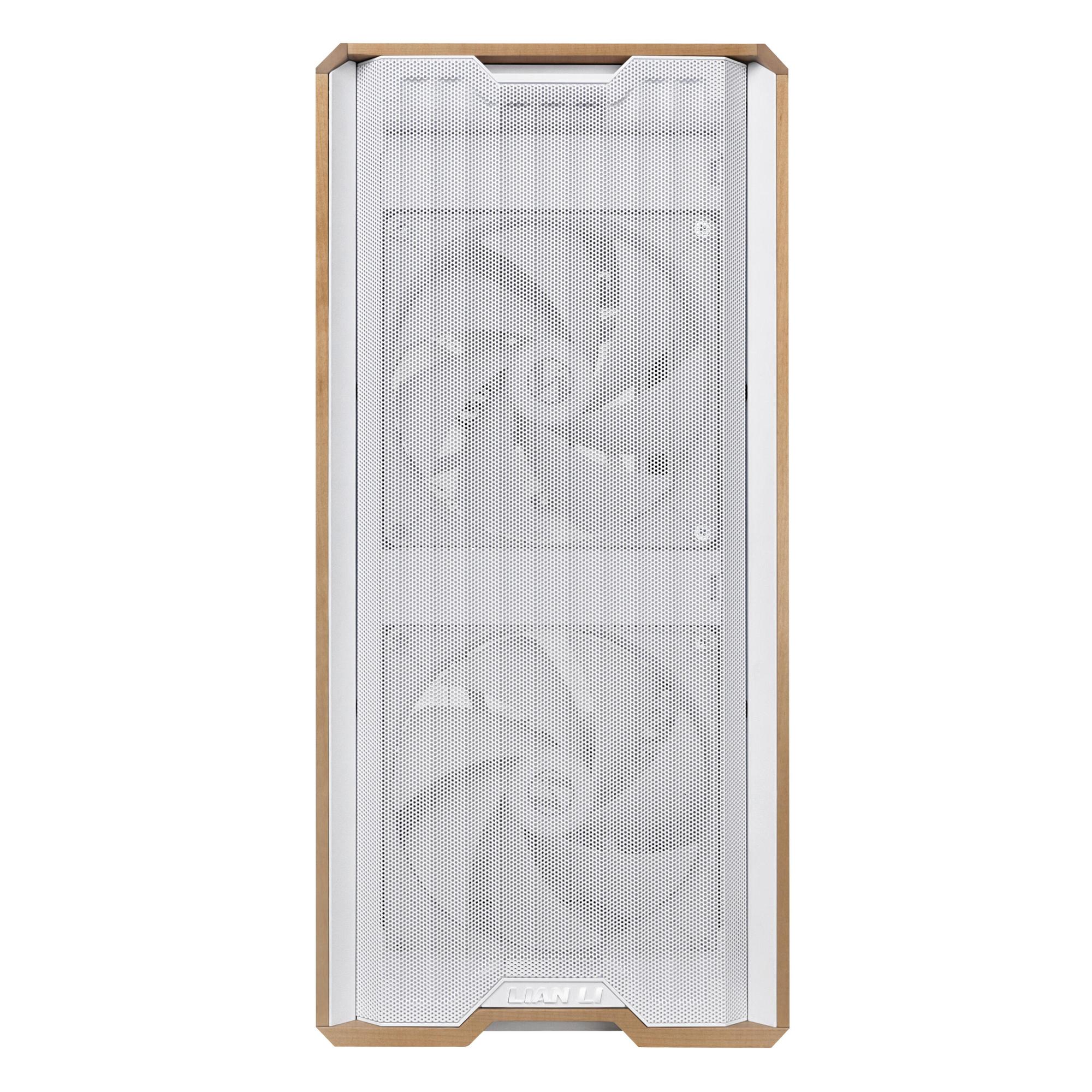 Lian Li PC case Lancool 217 Wood / LAN217W White, wood