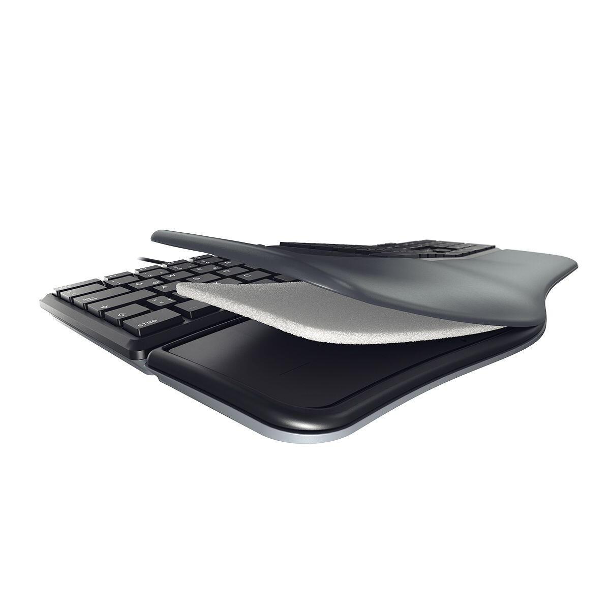 CHERRY Teclado KC 4500 ERGO / JK-4500EU-2 Negro