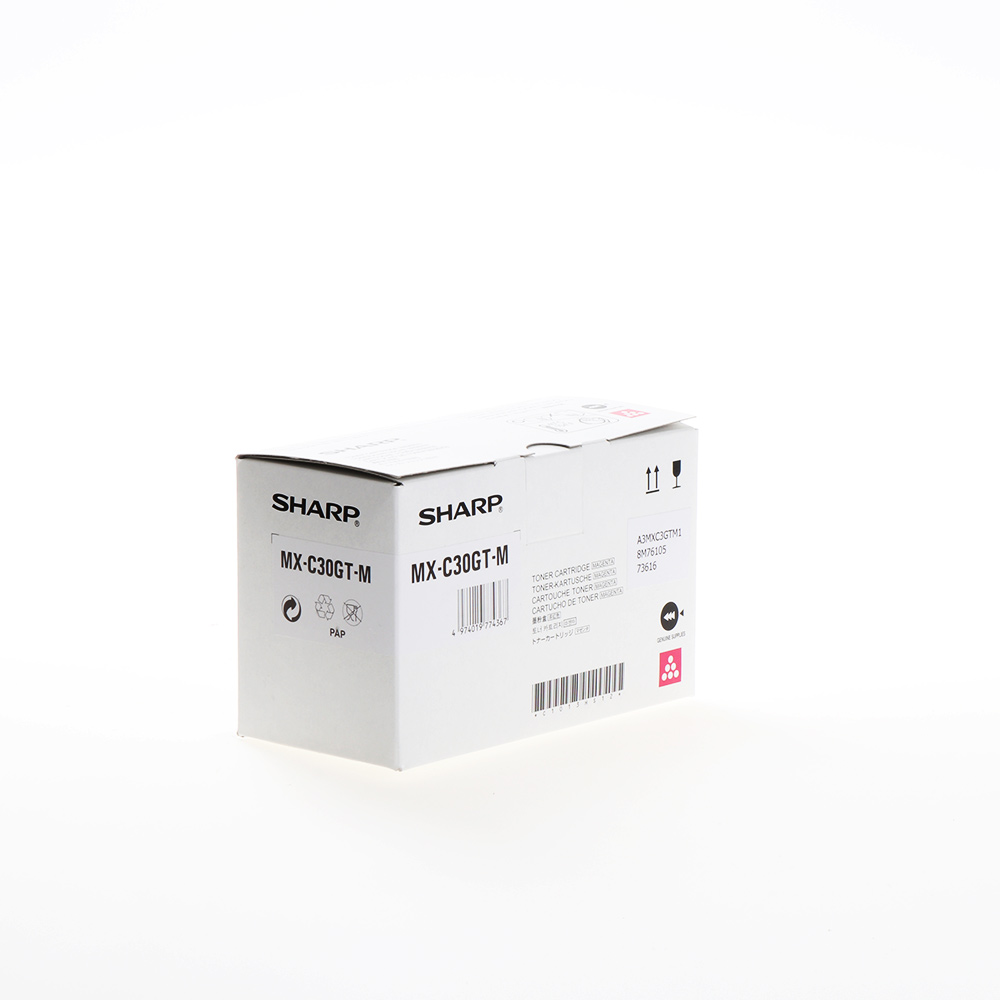 Sharp Toner MX-C30GTM Magenta