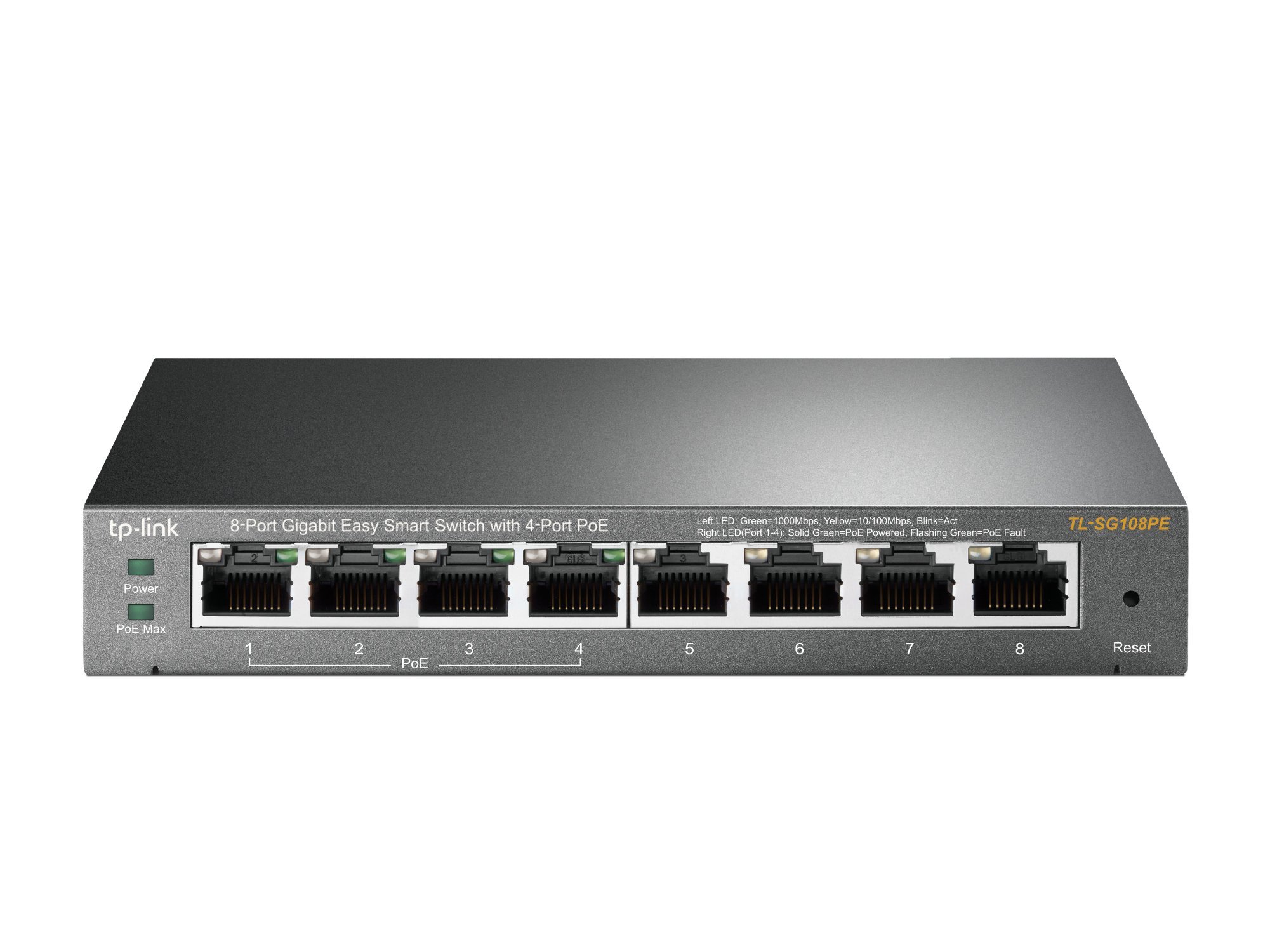 TP-LINK Switch SG108PE / TL-SG108PE White