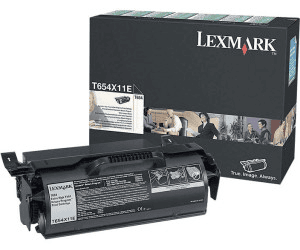 Lexmark Toner T654X11E Schwarz
