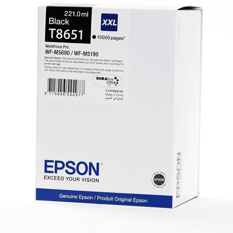 Epson Tinte T8651 / C13T865140 Schwarz